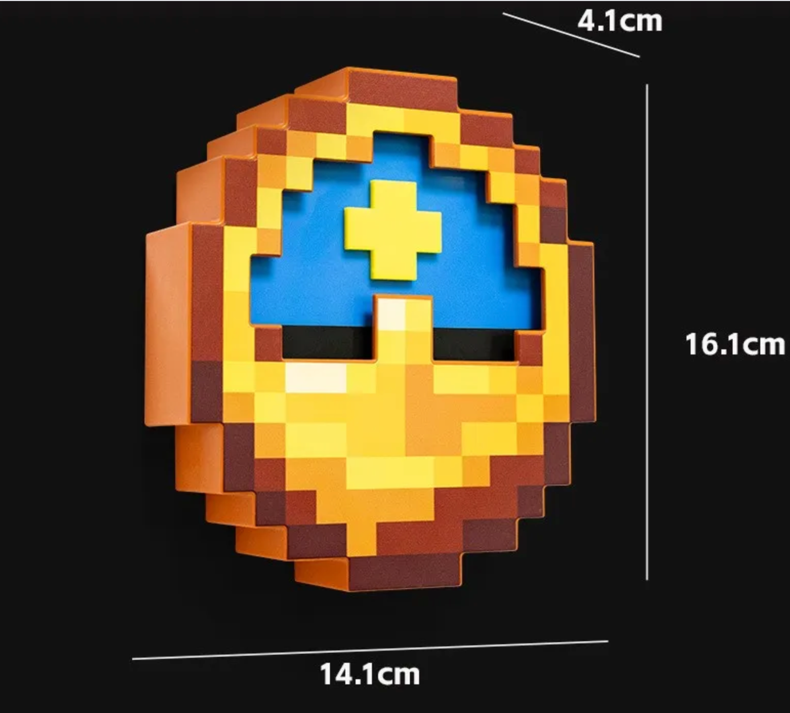 Pixel Powered Clock: Level Up Your Room's Aesthetic!